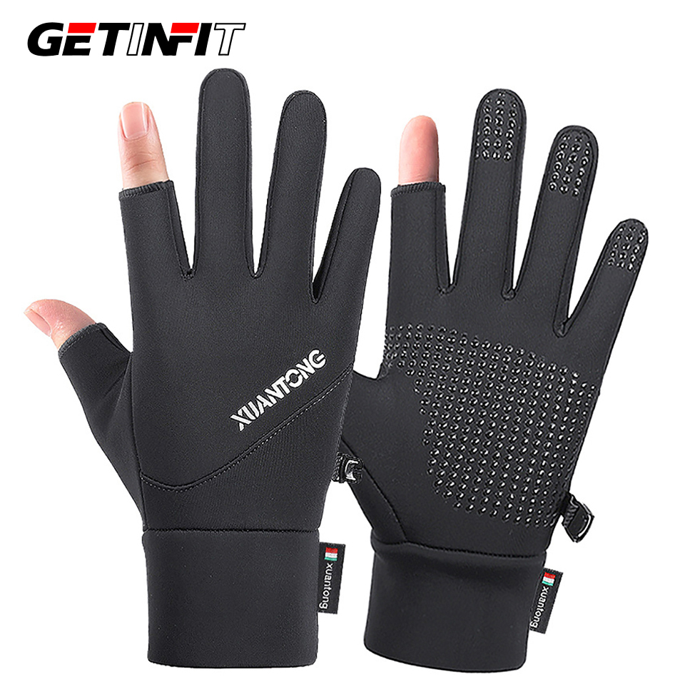 Knit Glove Touch Screen - GETINFIT 1 Paar Winter Fietshandschoen Voeg
