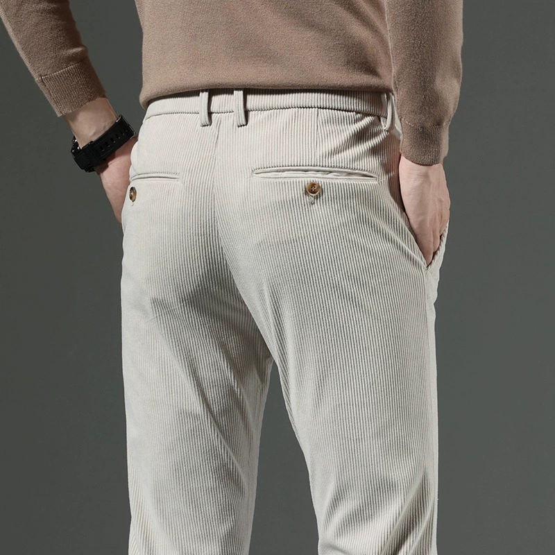 Winter Clothing Work - Herfst en winter corduroy herenbroek nieuwe
