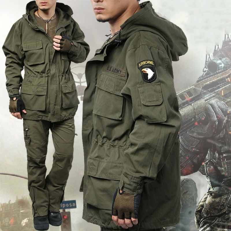 Winter Clothing Work - US Militaire Fleece Tactische Windjack Mannen