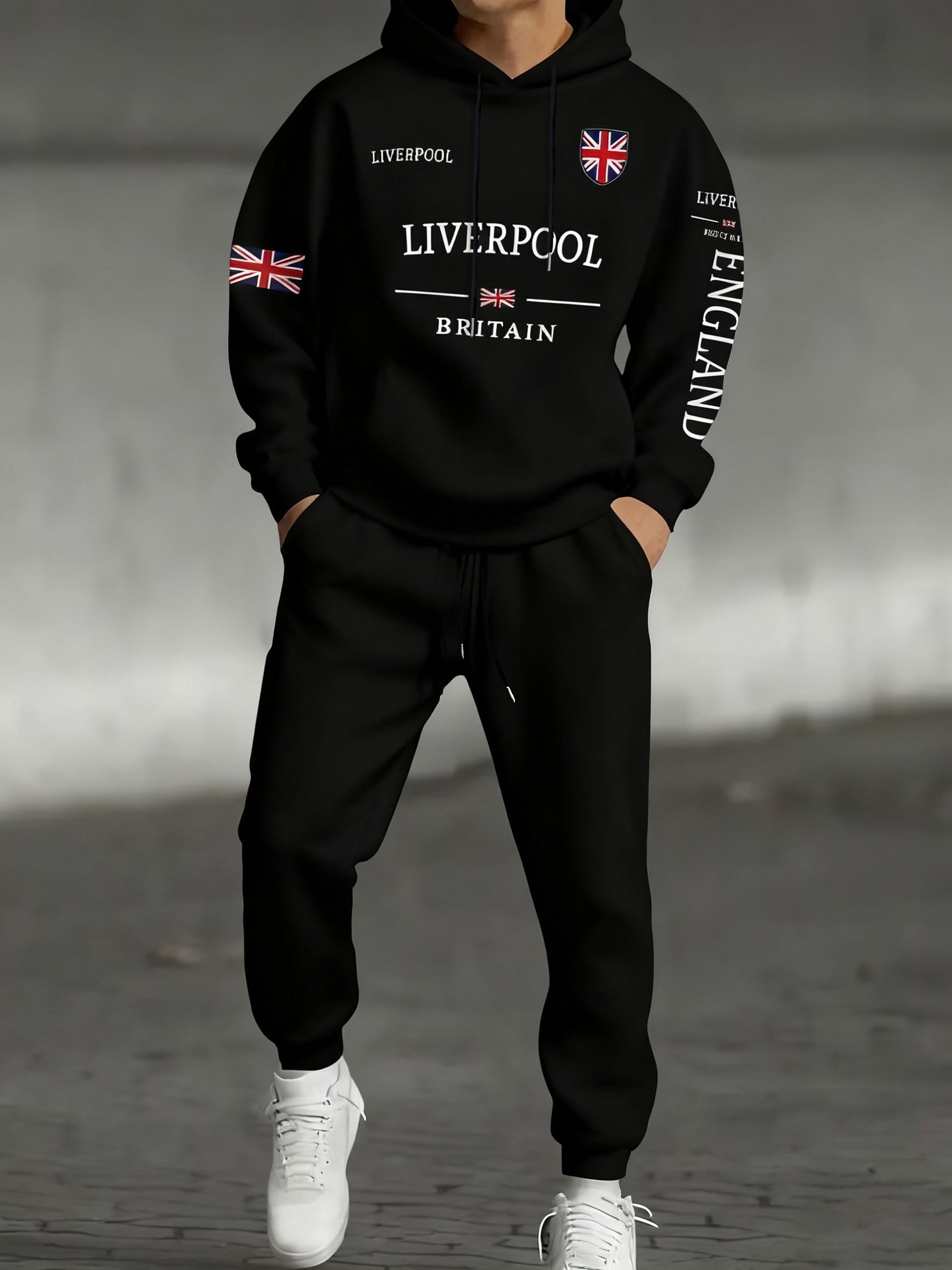 Winter Clothing Men - 2026 Herfst/Winter Britse Vlag Print Trend