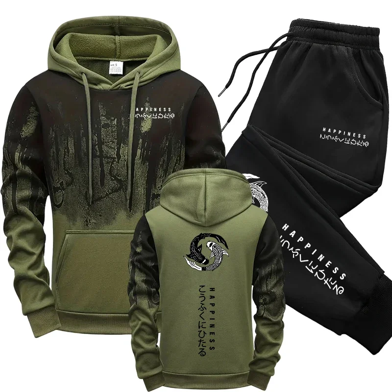 Winter Clothing Stores - Japanse mode heren trainingspak hoodies joggingbroek