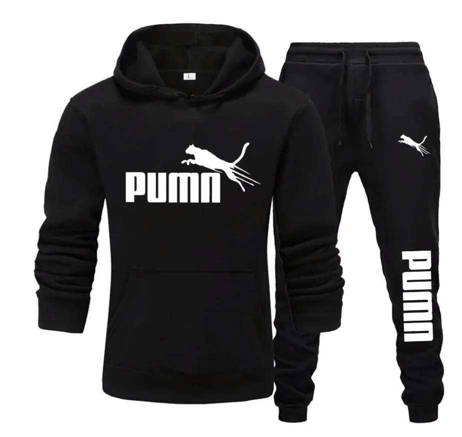 Winter Clothing Men - Nieuwe heren hoodie + broek winter-lente