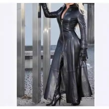 Winter Clothing Color - Plus Size Slim Fit Jas met