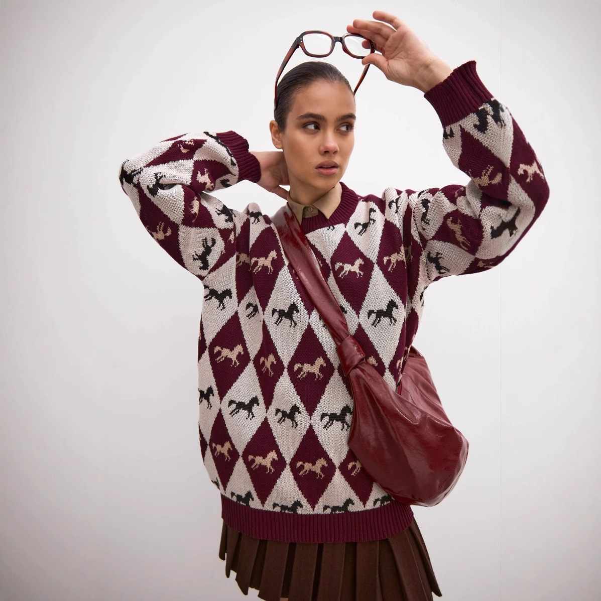 Winter Clothing Factory Outlet - Zekye Knitwear Crew Neck Sweater Gebreide