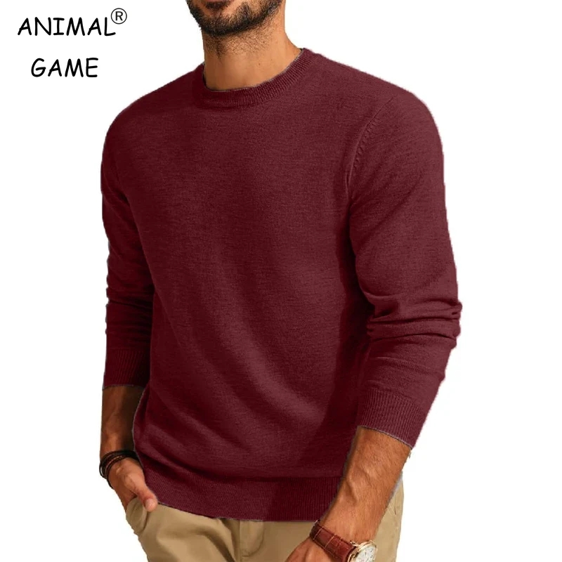 Winter Clothing Uae - Herensweaters met lange mouwen Ronde hals
