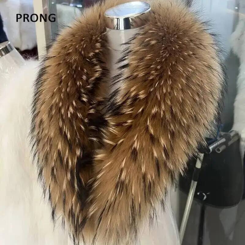 Natuurlijke Wasbeer Bontkraag  - Winter Clothing Color recensie en prijs