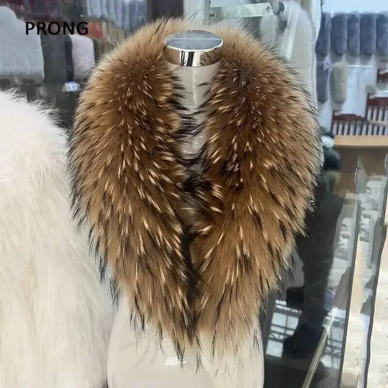 Natuurlijke Wasbeer Bontkraag  - Winter Clothing Color recensie en prijs