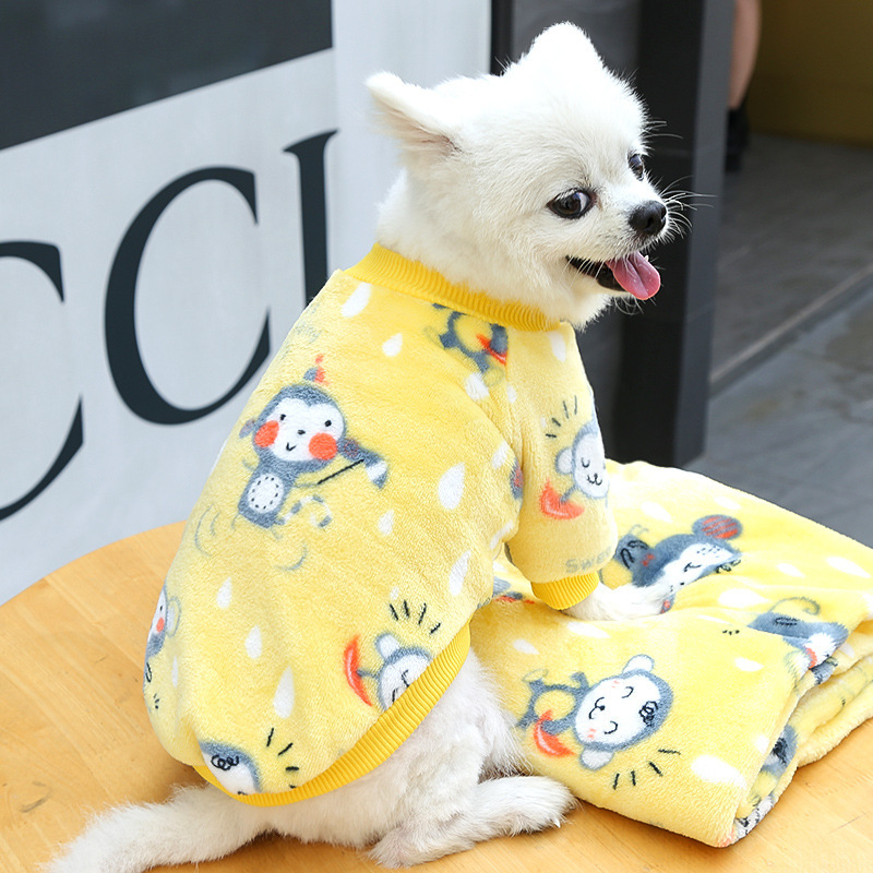 Grappige Aap Print Winter Hond - Winter Clothing In French recensie en prijs