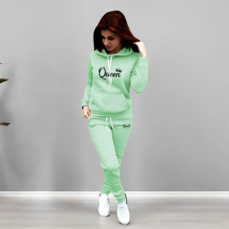 Dames trainingspak met Queen-l - Winter Clothing For Woman recensie en prijs