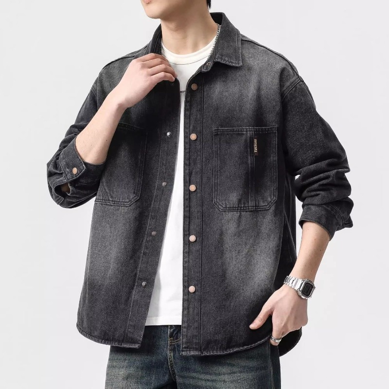 Herfst Knop Heren Denim Jas Lx - Winter Clothing Brands recensie en prijs