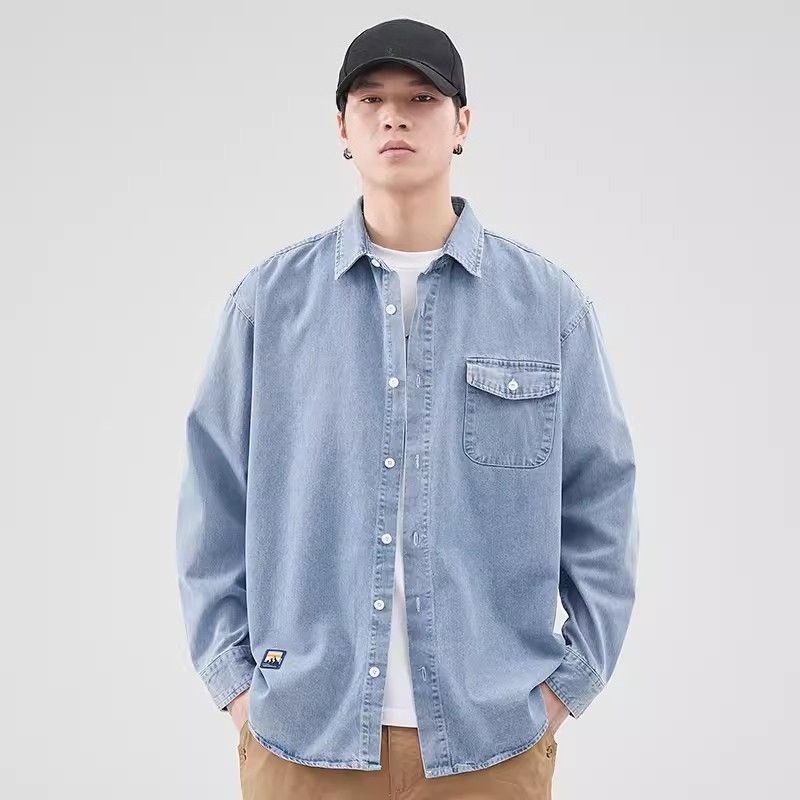 Herfst Knop Heren Denim Jas Lx - Winter Clothing Brands recensie en prijs