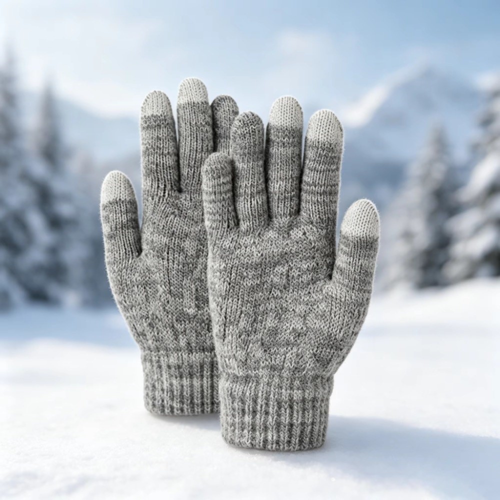 2 stks/set Mode Winter Kindere - Knit Glove Touch Screen recensie en prijs