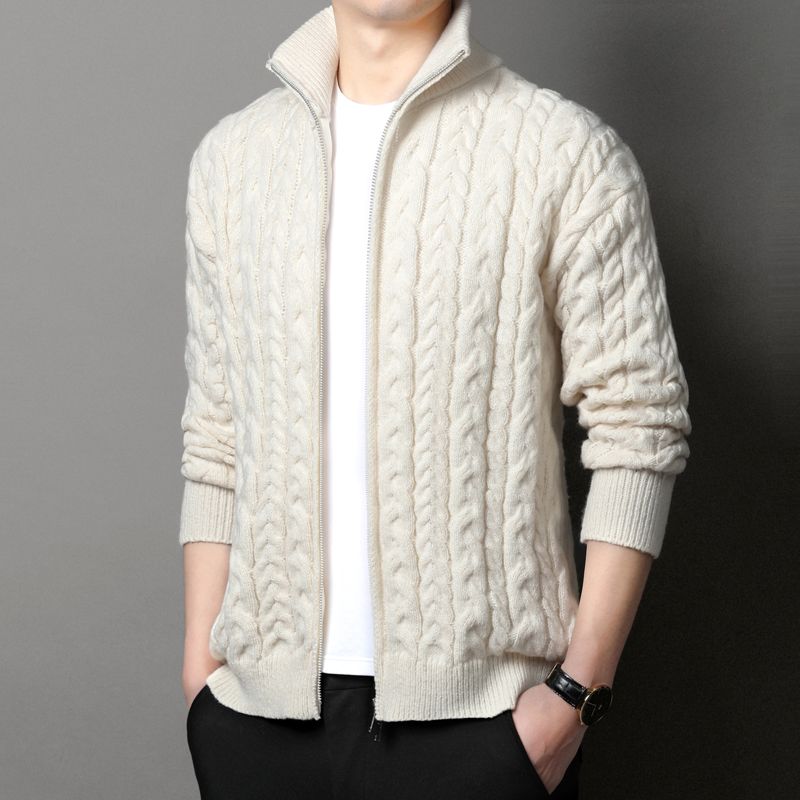 Heren gebreide cardigan met op - Winter Clothing Uae recensie en prijs