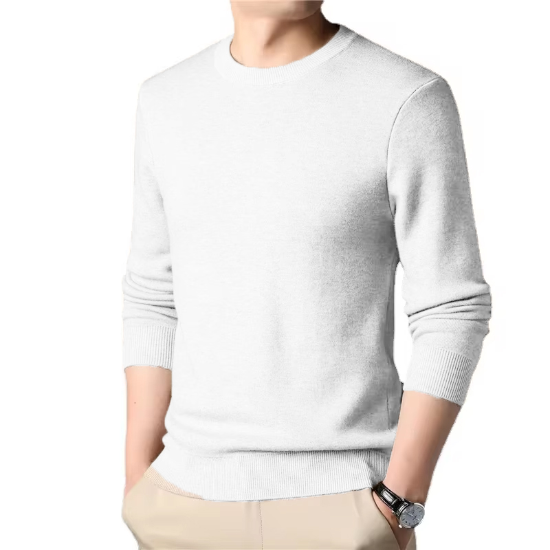 Heren effen kleur gebreide tru - Winter Clothing Uae recensie en prijs