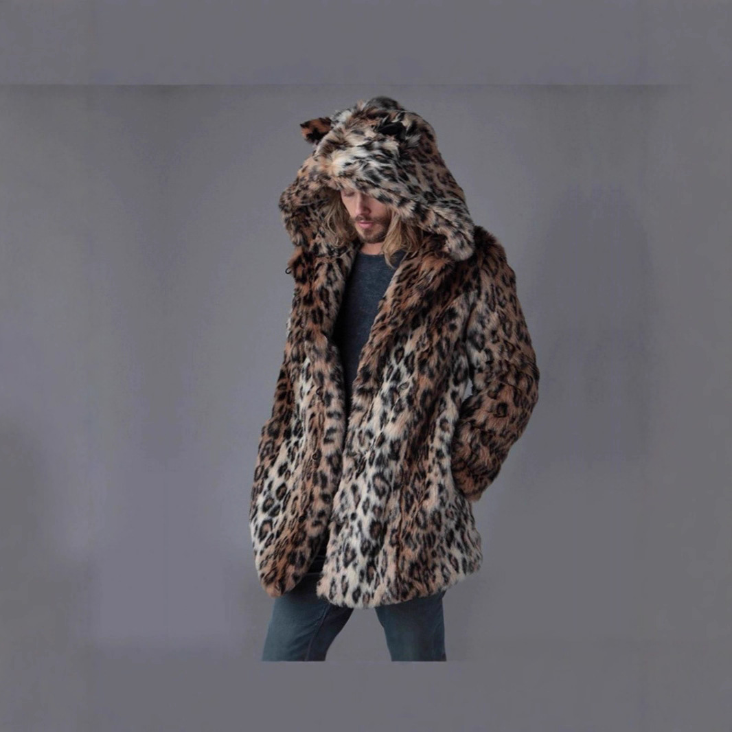Mannen namaakbont jas winterja - Winter Clothing Uae recensie en prijs