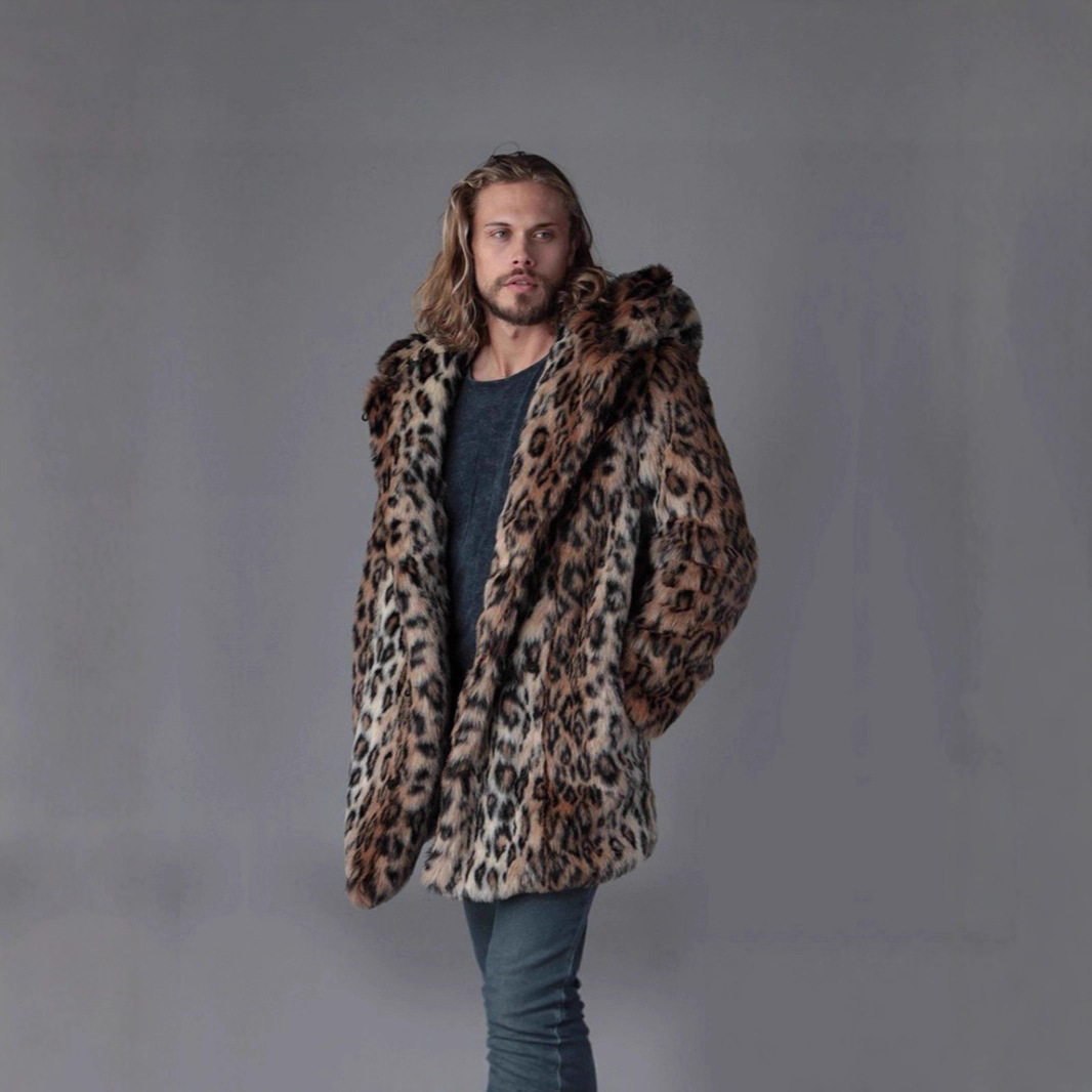 Mannen namaakbont jas winterja - Winter Clothing Uae recensie en prijs