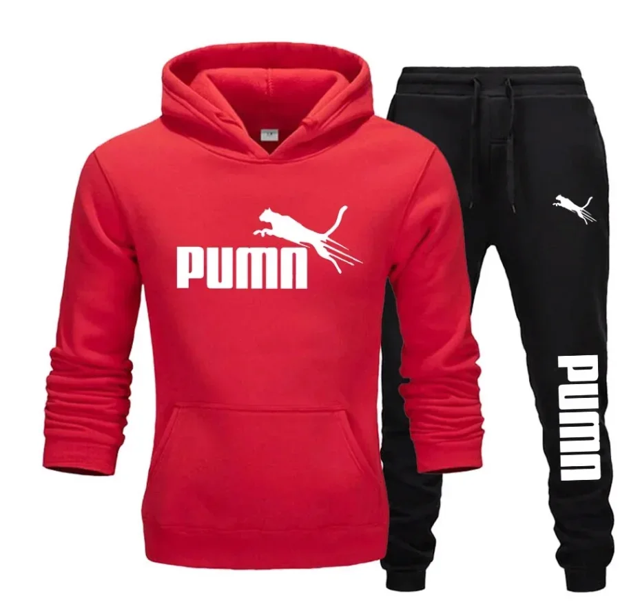 Nieuwe heren hoodie + broek wi - Winter Clothing Men recensie en prijs