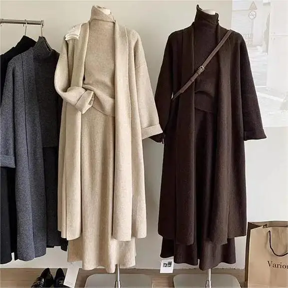 Driedelige Sets Vrouwen Lange  - Winter Clothing Sales recensie en prijs