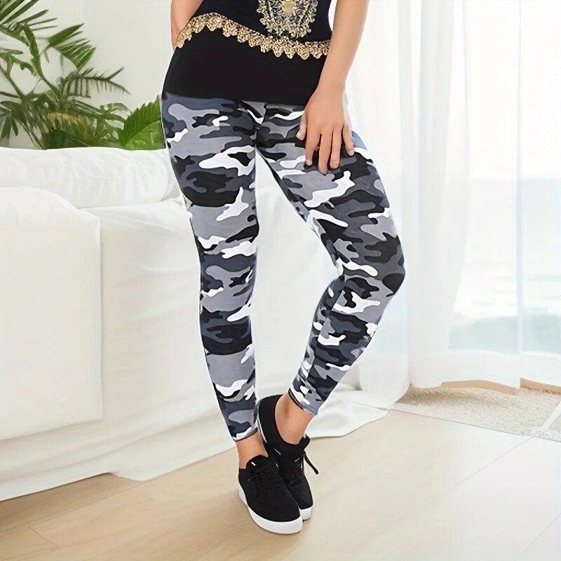 Camouflage bedrukt wit grijs s - Winter Clothing On Sale recensie en prijs