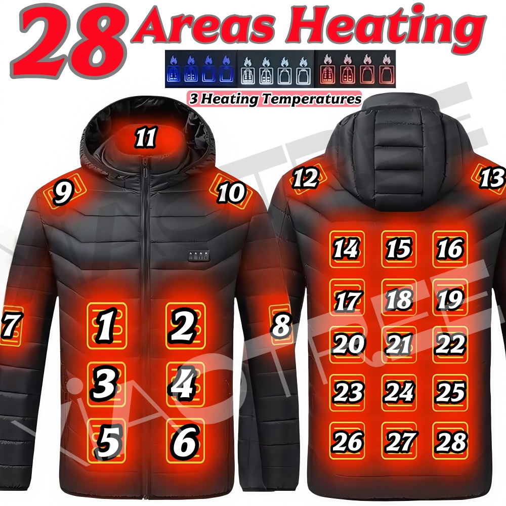 28-gebieden Heren Dames Verwar - Winter Clothing Uae recensie en prijs