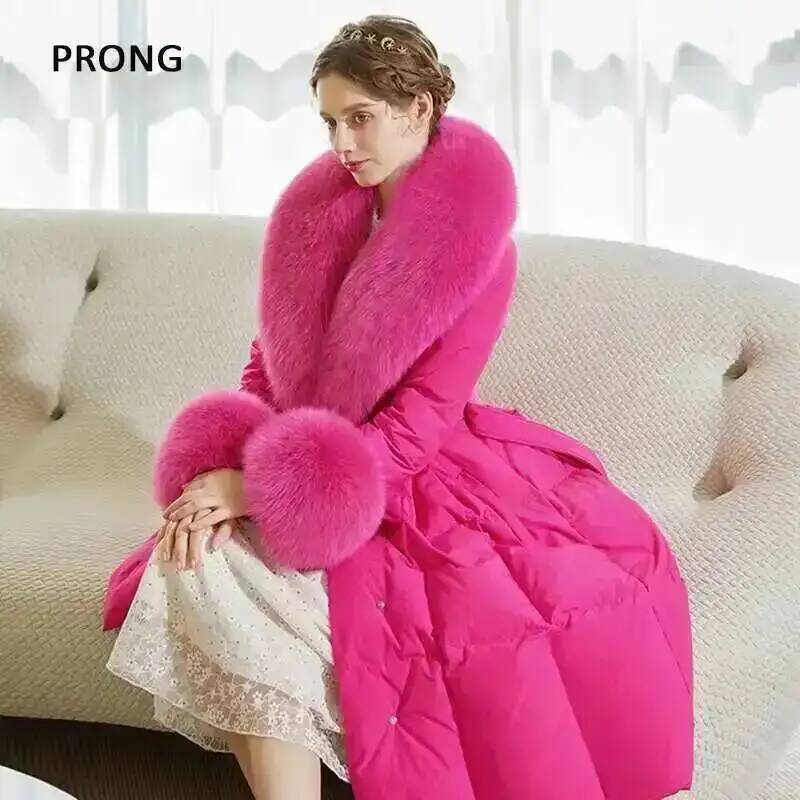 100% Echte Vossenbont Kraag Wi - Winter Clothing Color recensie en prijs