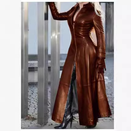 Plus Size Slim Fit Jas met Rit - Winter Clothing Color recensie en prijs