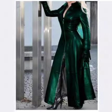 Plus Size Slim Fit Jas met Rit - Winter Clothing Color recensie en prijs