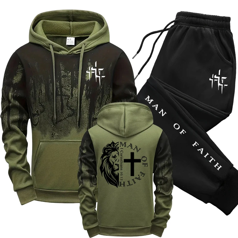 Man of Faith Pattern Herenset  - Winter Clothing Stores recensie en prijs