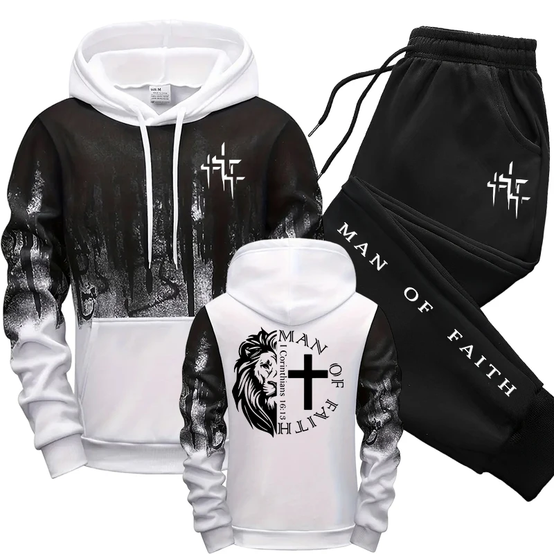 Man of Faith Pattern Herenset  - Winter Clothing Stores recensie en prijs