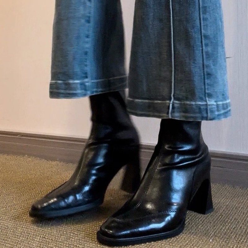 Hoge Hakken Dames Enkellaarsje - Winter Clothing For Woman recensie en prijs